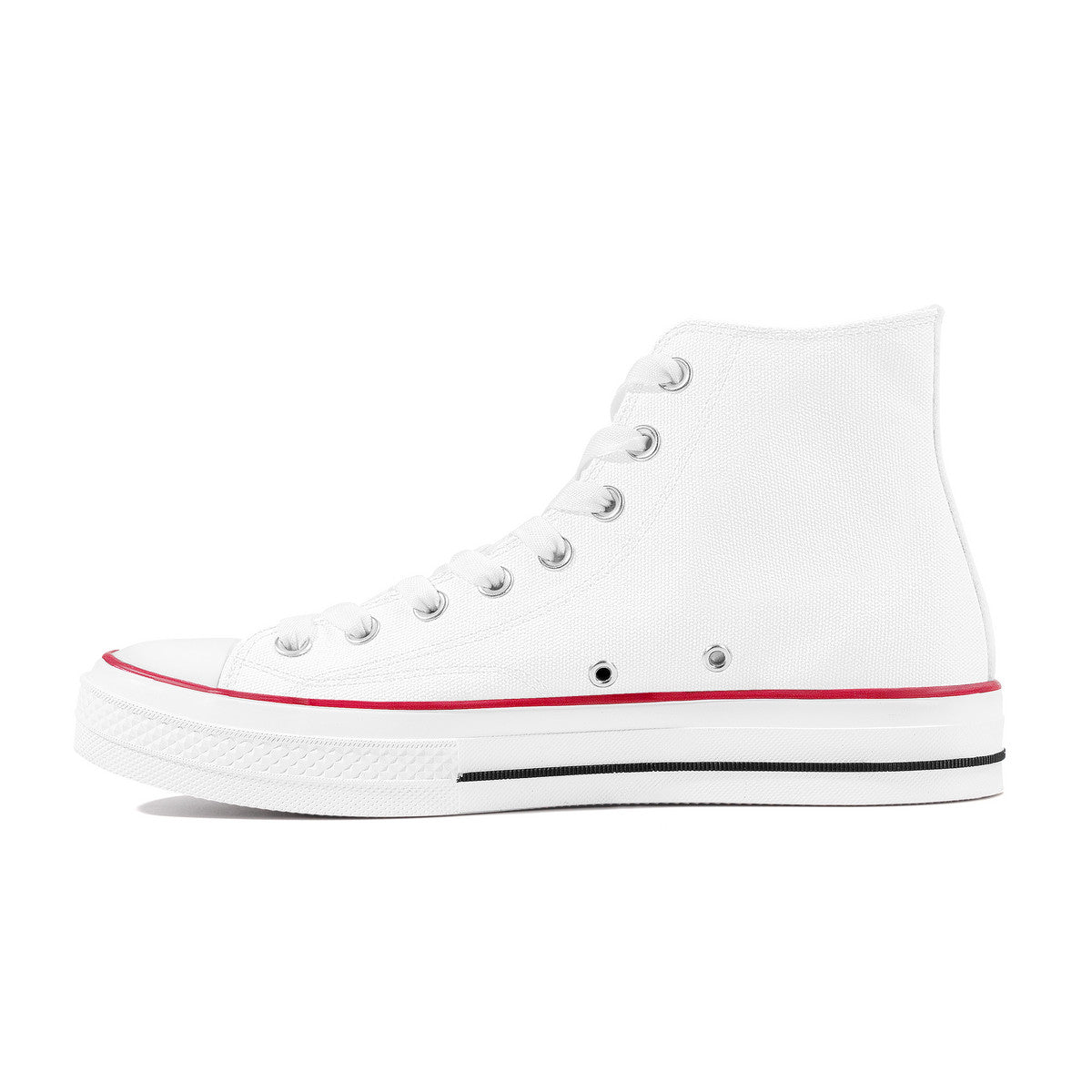 White High Top Canvas Shoes