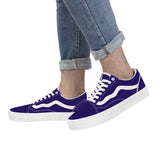 Ravens Purple Low Top Flat Sneaker