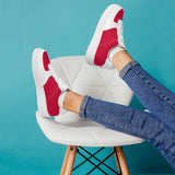 Red Low Top Unisex Sneaker
