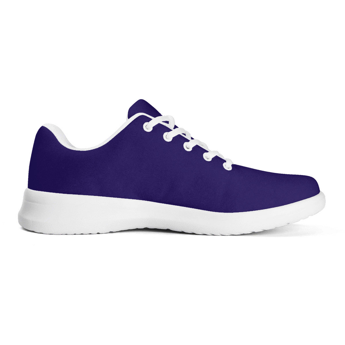 Ravens Purple Unisex Flat Tennis Sneakers Athletic Running Shoes