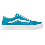 Aqua Blue Low Top Flat Sneaker