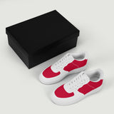 Red Low Top Unisex Sneaker