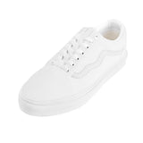 White Low Top Flat Sneaker