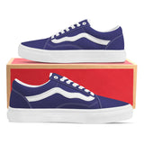 Lavender Purple Low Top Flat Sneaker