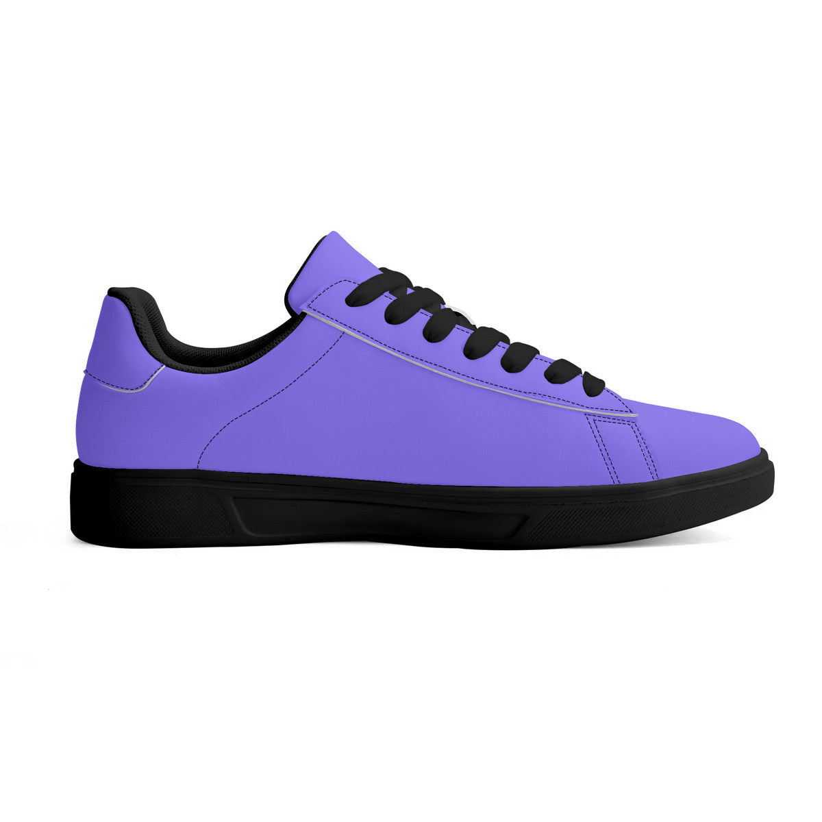 Purple Unisex Premium Synthetic Leather Sneakers