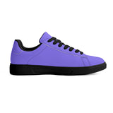 Purple Unisex Premium Synthetic Leather Sneakers