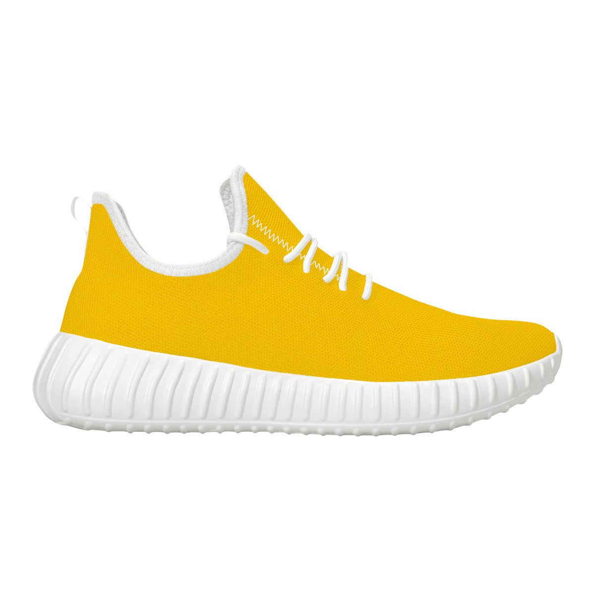 Bannana Yellow  Mesh Knit Sneakers