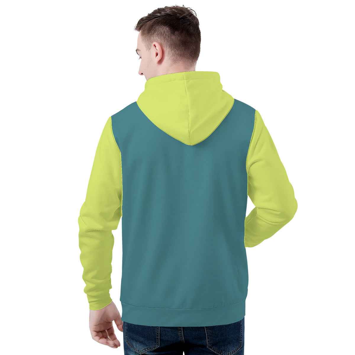 Neon Green Men's Hoodie