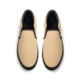 TanUnisex Slip-on Shoes