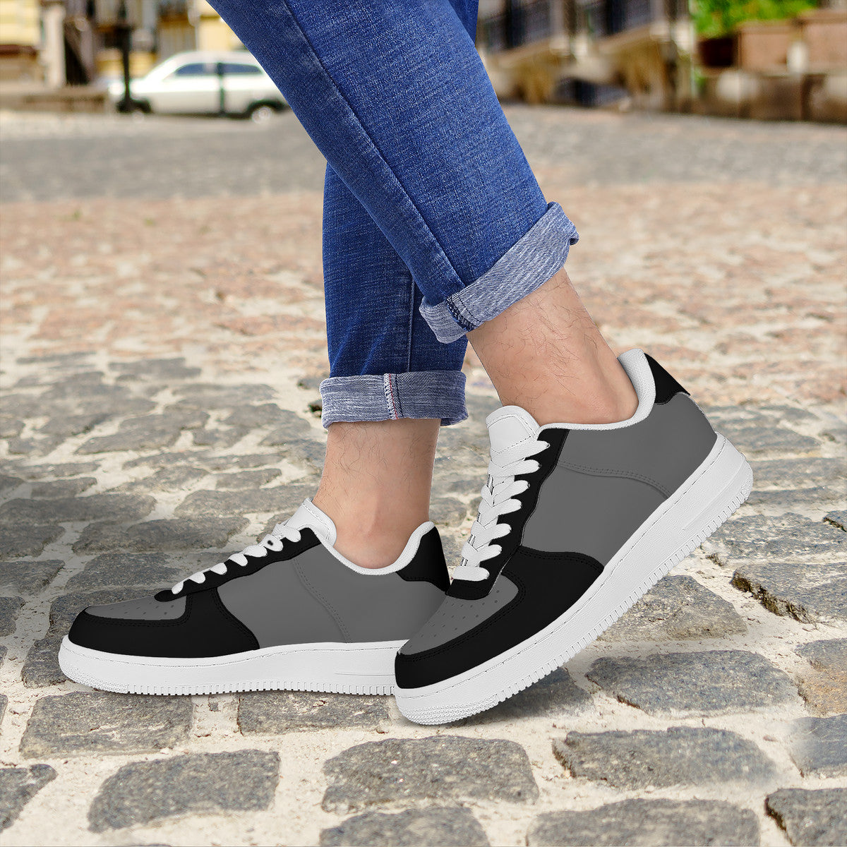 Puter Gray Low Top Unisex Sneaker