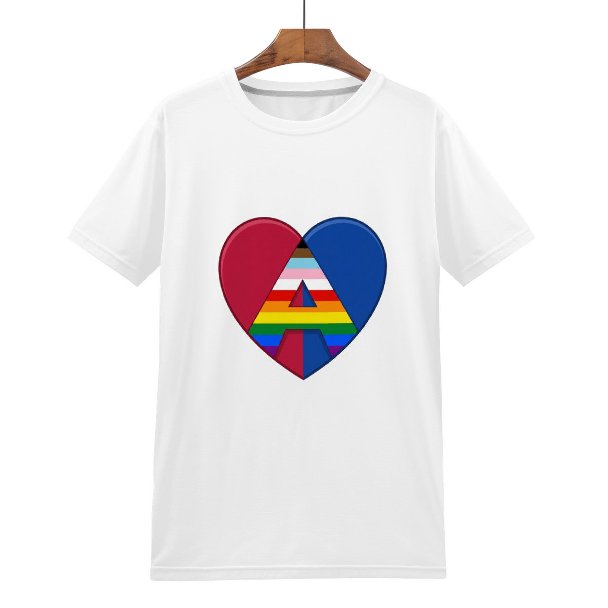 Straight LGTBQ Ally Men's T-Shirt