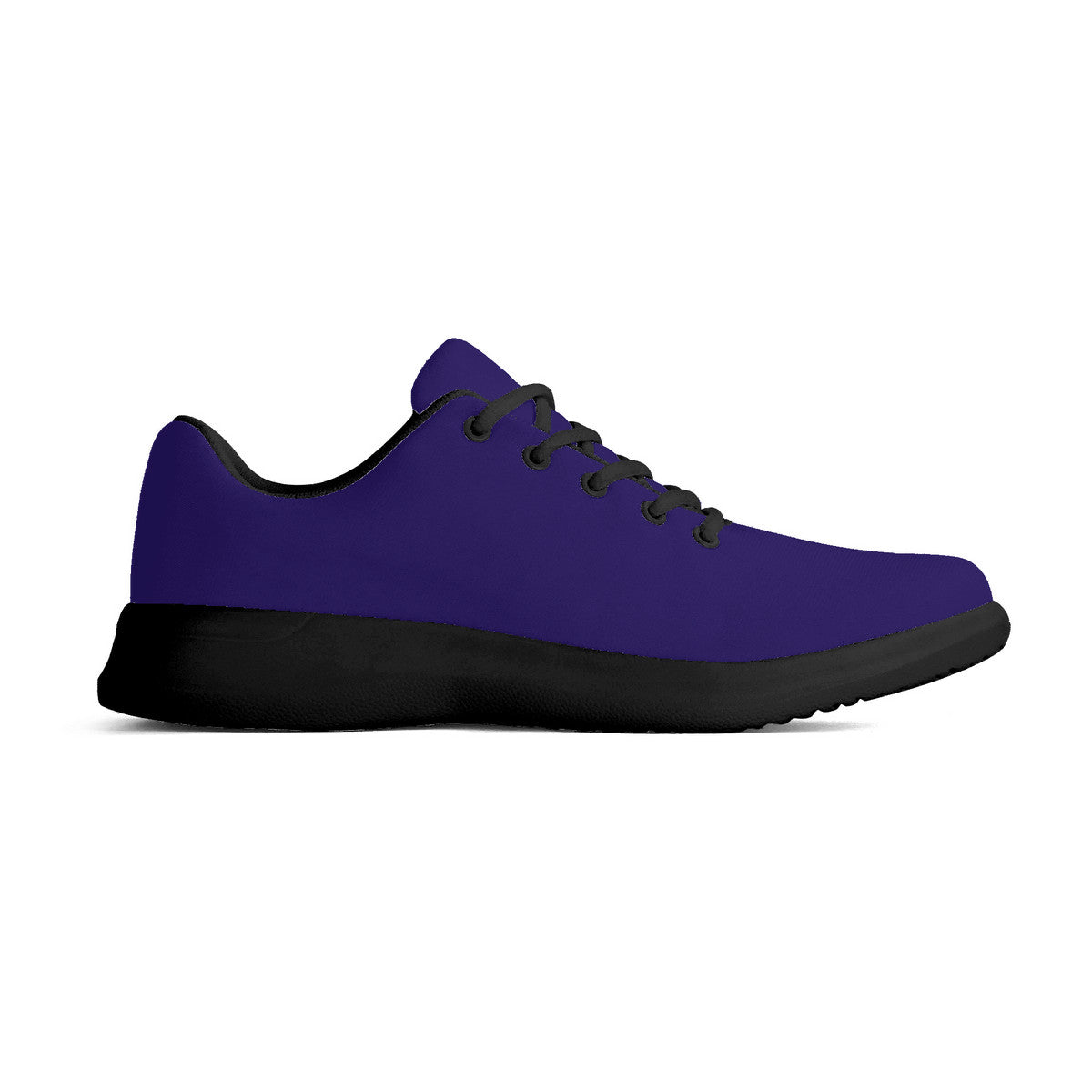 Ravens Purple Unisex Flat Tennis Sneakers Athletic Running Shoes