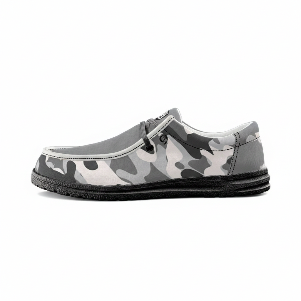 Camo Unisex Canvas Loafers