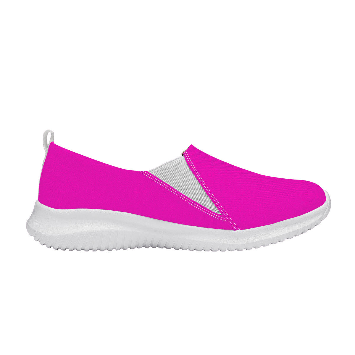 Women's Hot Pink Casual Slip On Shoe