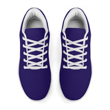 Ravens Purple Unisex Flat Tennis Sneakers Athletic Running Shoes