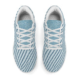 Unisex Denim Blue Athletic Running Shoes