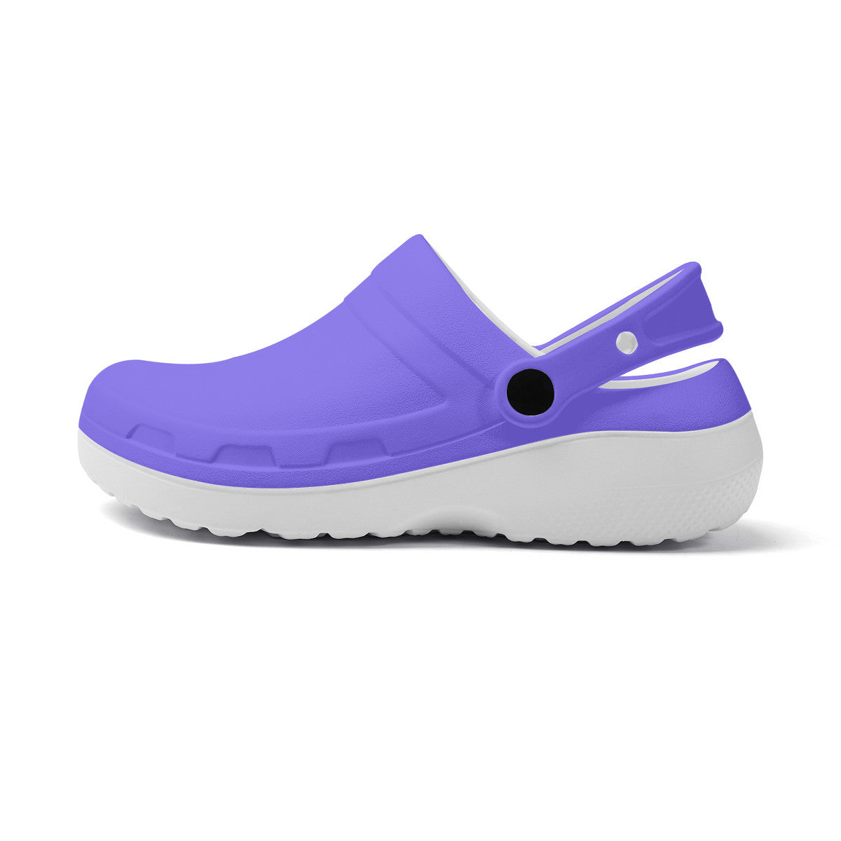 Purple Unisex Lightweight Nursing Clogs