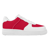 Red Low Top Unisex Sneaker