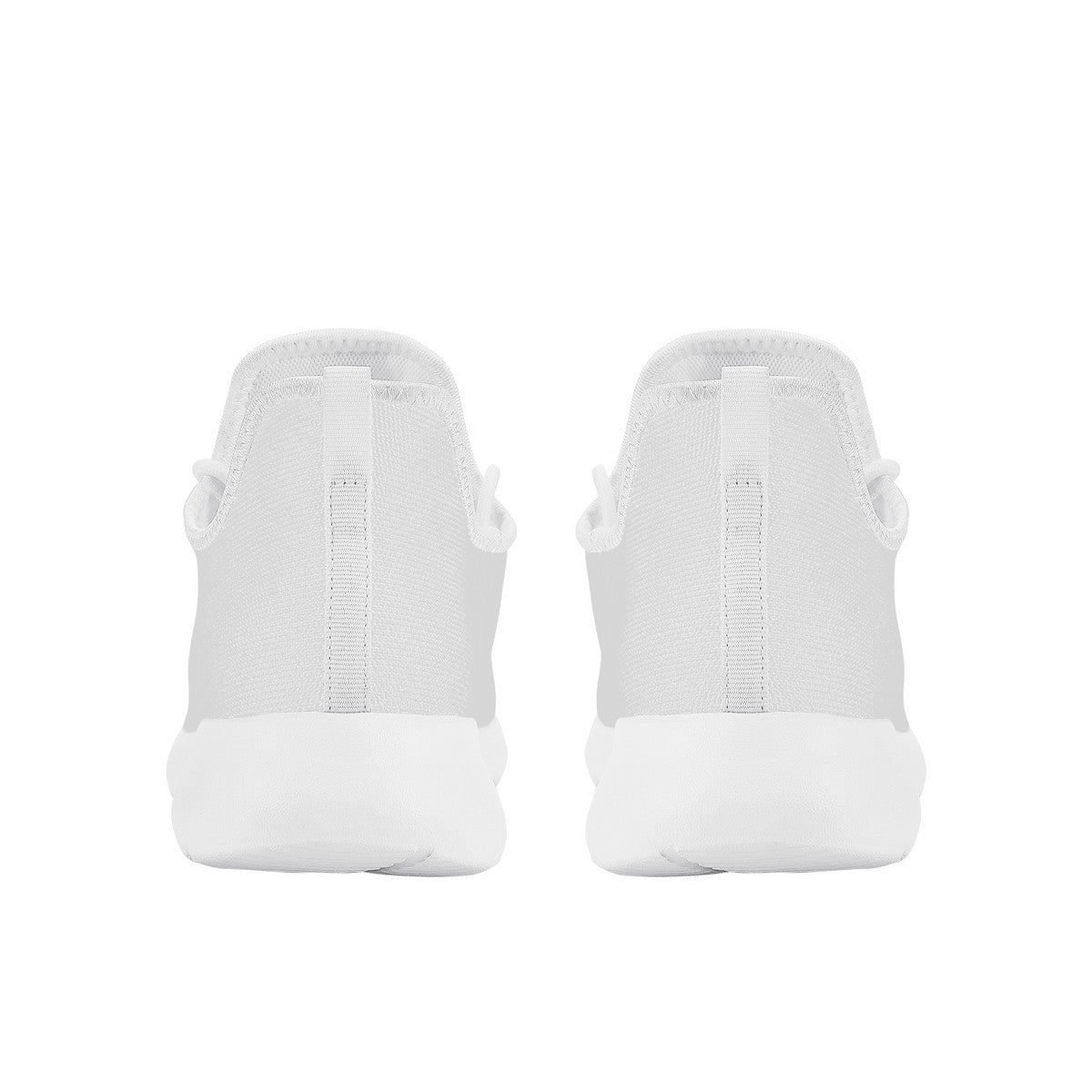 White Lightweight Mesh Knit Sneaker