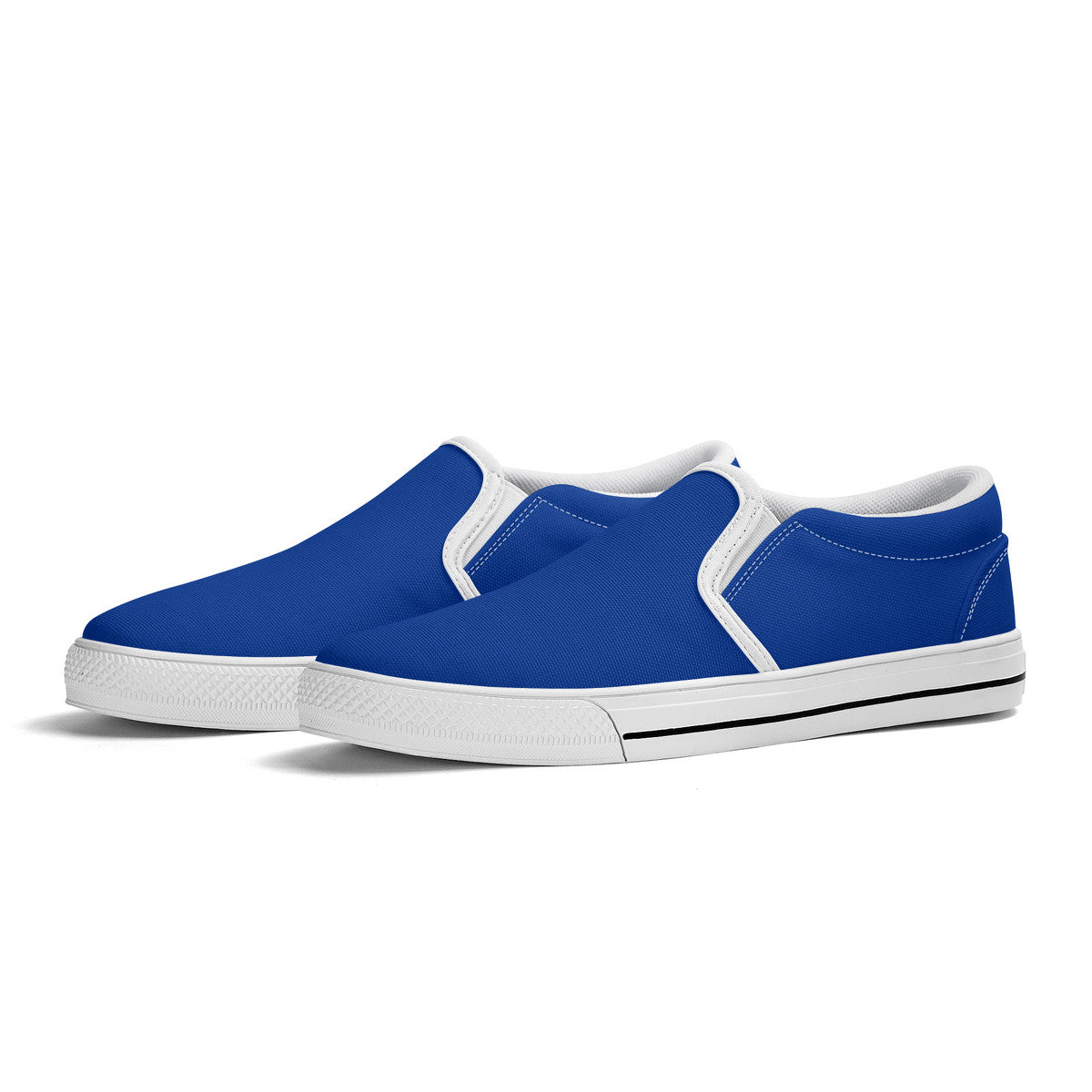 Navy Blue Unisex Slip-on Shoes