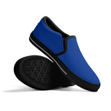 Navy Blue Unisex Slip-on Shoes