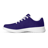 Ravens Purple Unisex Flat Tennis Sneakers Athletic Running Shoes