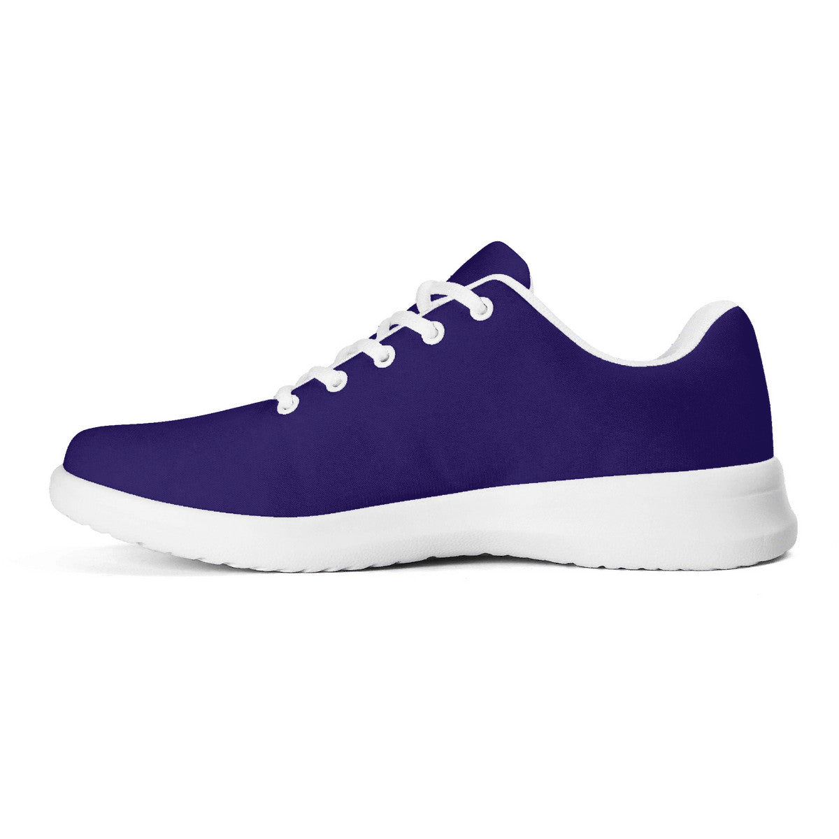 Ravens Purple Unisex Flat Tennis Sneakers Athletic Running Shoes