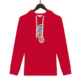 Red Men's All Over Print Hoodie