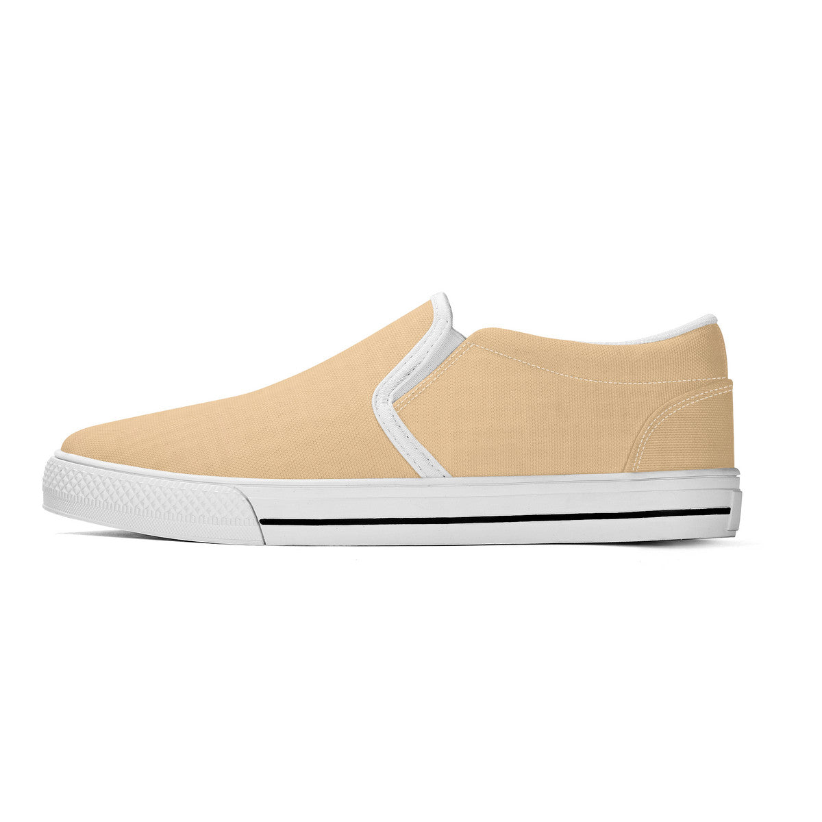 TanUnisex Slip-on Shoes