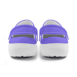 Purple Unisex Lightweight Nursing Clogs