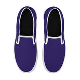 Ravens Purple Skate Slip On Shoes