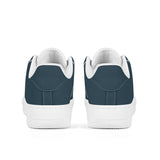 Smoky Blue Night Unisex Microfiber Sneakers