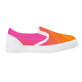 Orange and Pink Kids Slip-on shoes