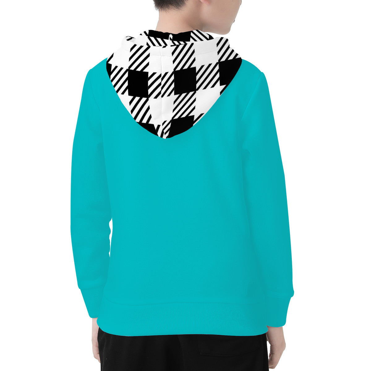 Kids Youth B&W Hoodie