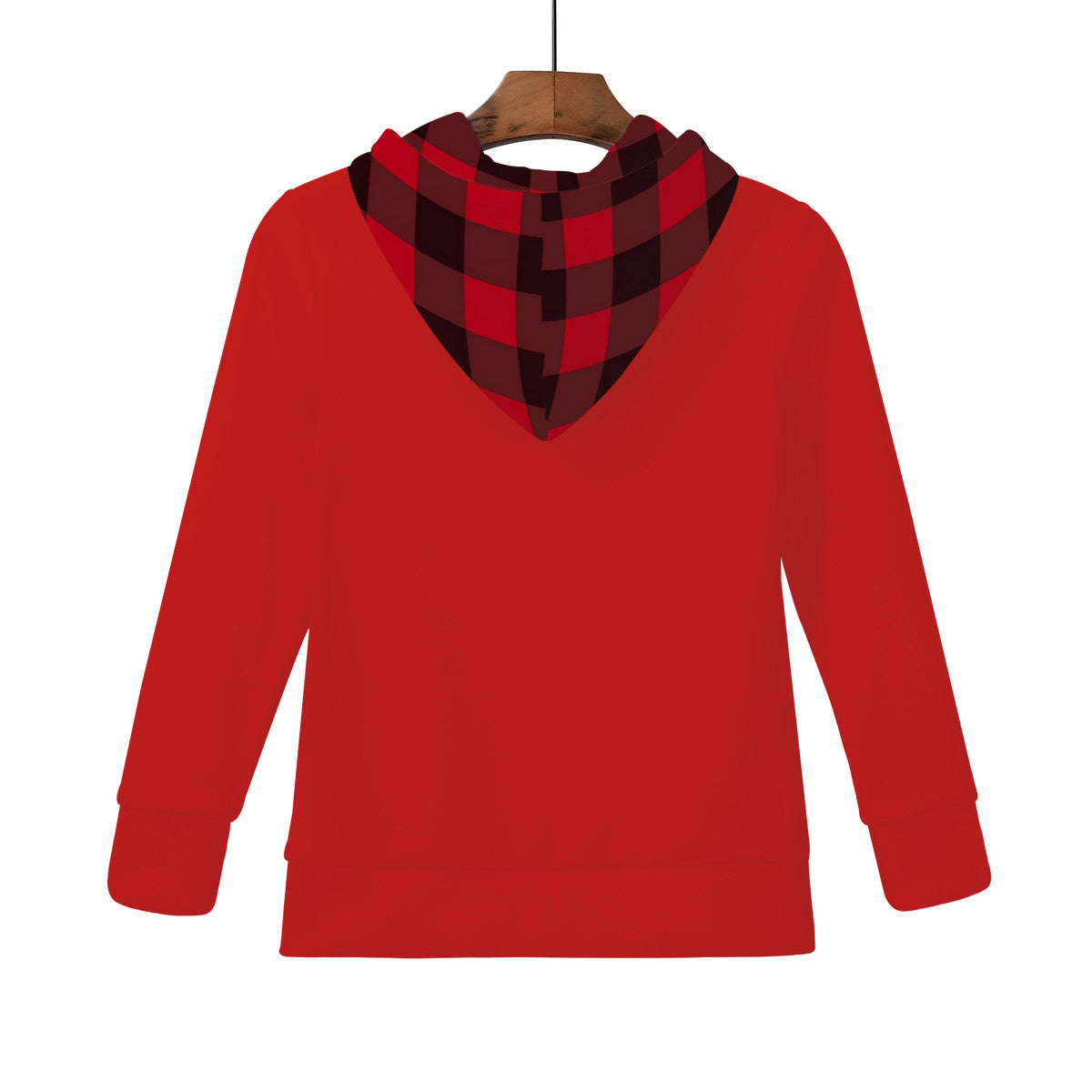 Kids Red and Black Hoodie