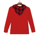 Kids Red and Black Hoodie