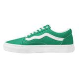 Green Low Top Flat Sneaker