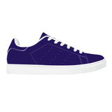 Ravens Purple Low-Top Synthetic Leather Sneakers