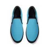 Blue Unisex Slip-on Shoes