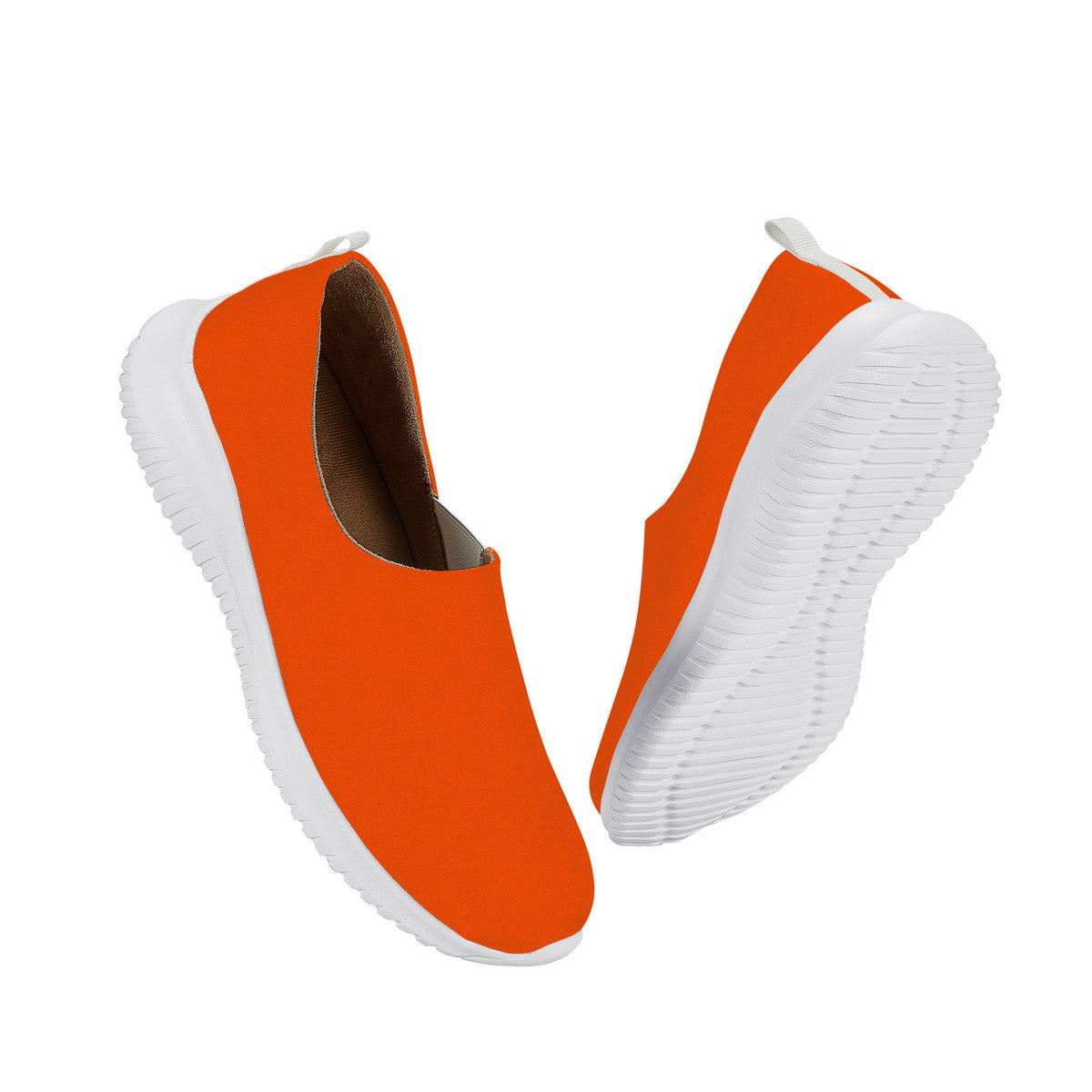 Orioles Orange Women's Casual Slip On Shoe