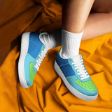 Blue Low Top Unisex Sneaker – Timeless Style by Footworks Shoes