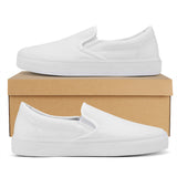 White New Style Skate Slip On Shoes