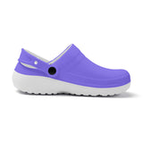 Purple Unisex Lightweight Nursing Clogs
