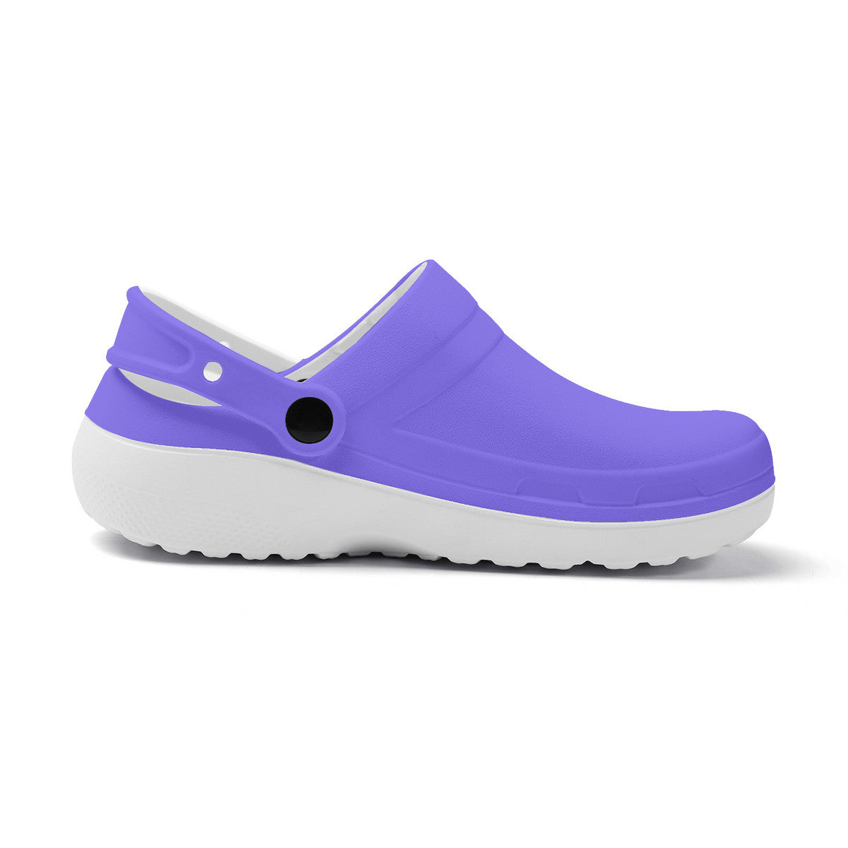 Purple Unisex Lightweight Nursing Clogs