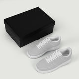 Gray Low Top Unisex Sneaker