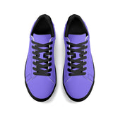 Purple Unisex Premium Synthetic Leather Sneakers