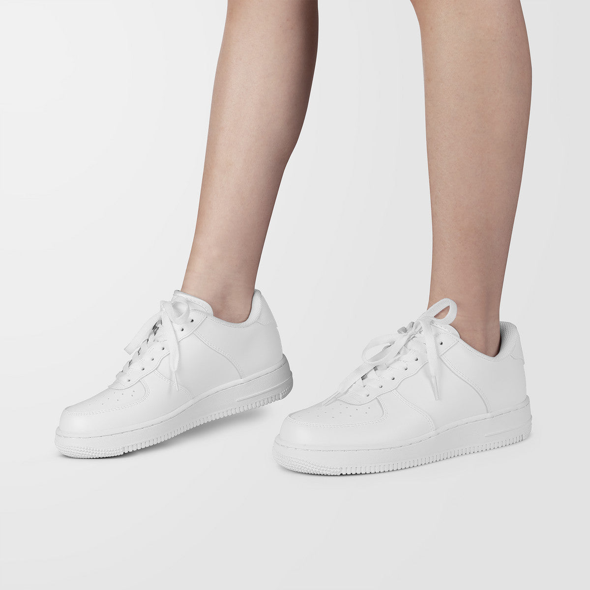 White Low Top Unisex Sneaker