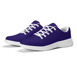 Ravens Purple Unisex Flat Tennis Sneakers Athletic Running Shoes