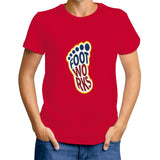 Red Print  swag T-Shirt