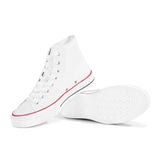 White High Top Canvas Shoes
